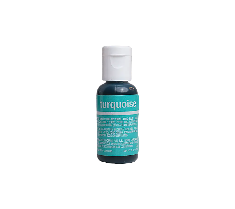 COLORANTE GEL 20GR CHEFMASTER · TURQUOISE 1