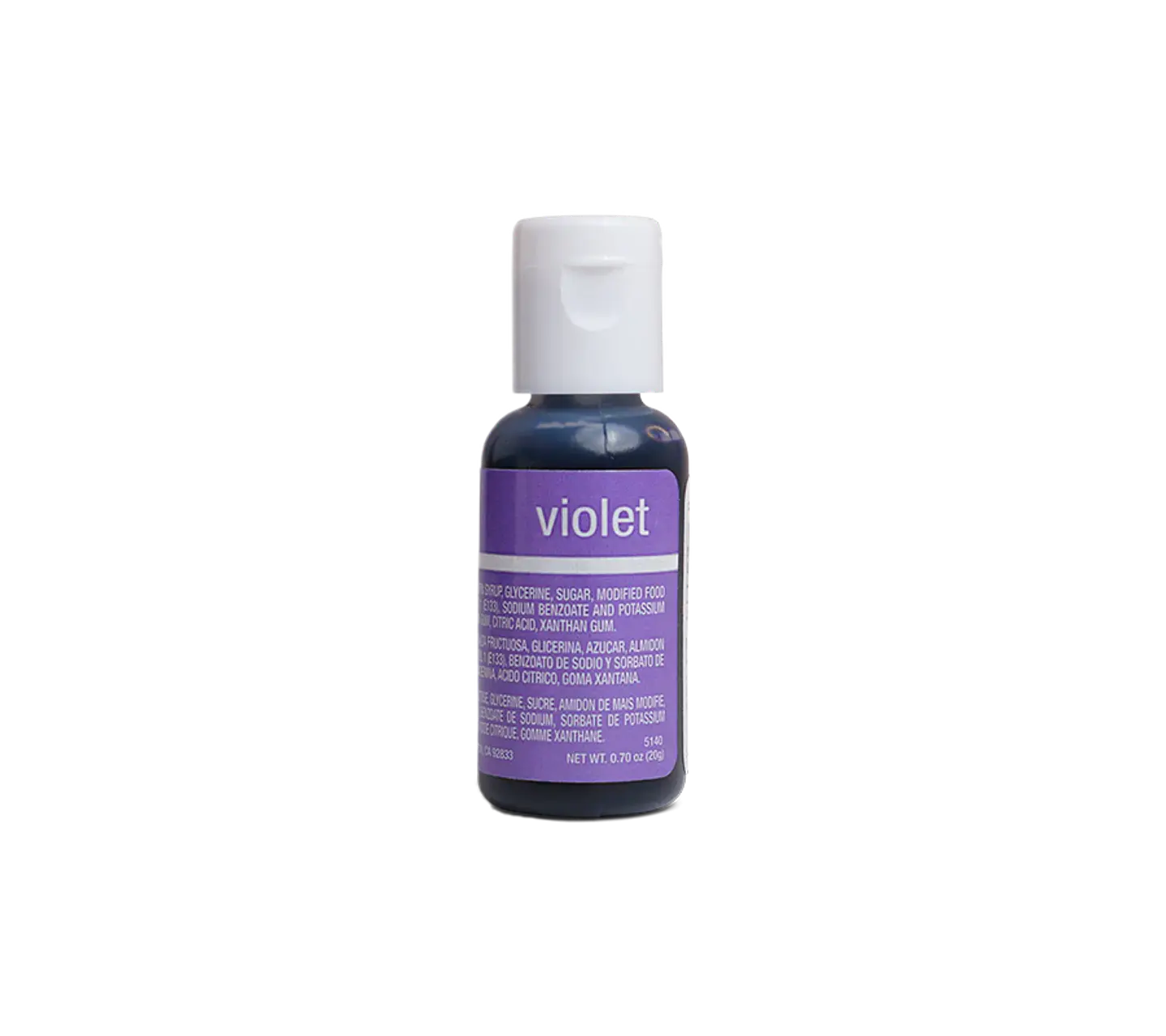 COLORANTE GEL 20GR CHEFMASTER · VIOLET 1