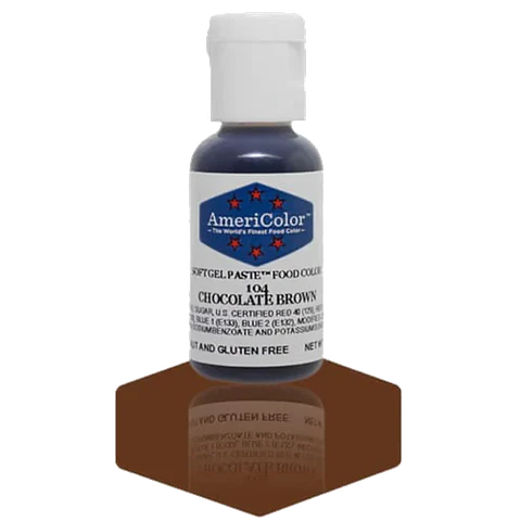 COLORANTE GEL 21GR AMERICOLOR · CHOCOLATE BROWN