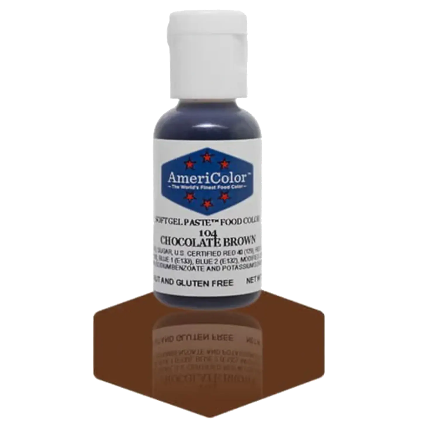 COLORANTE GEL 21GR AMERICOLOR · CHOCOLATE BROWN 1
