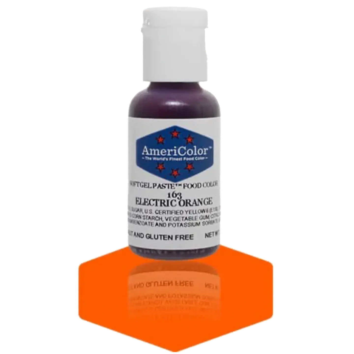 COLORANTE GEL 21GR AMERICOLOR · ELECTRIC ORANGE 1