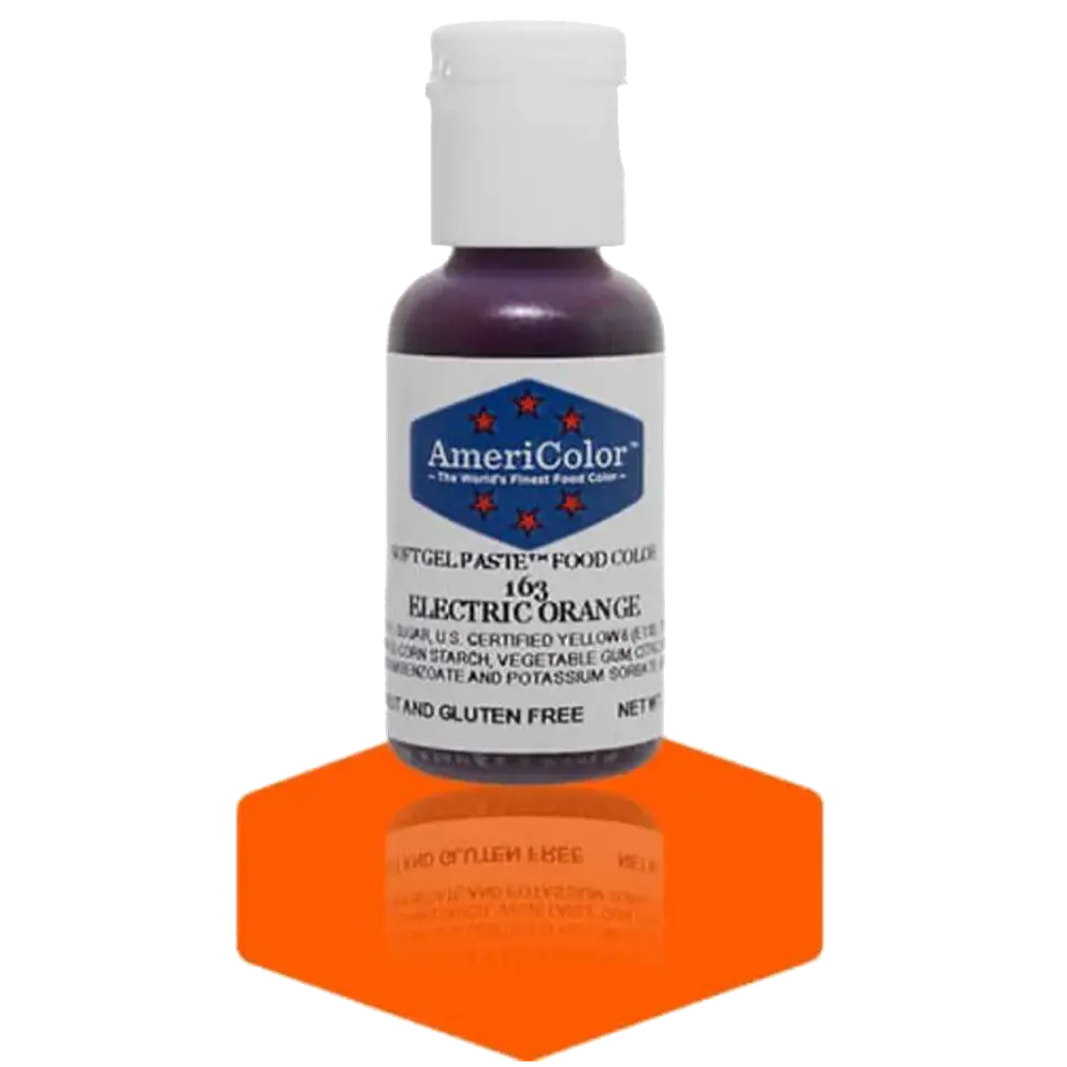 COLORANTE GEL 21GR AMERICOLOR · ELECTRIC ORANGE 1
