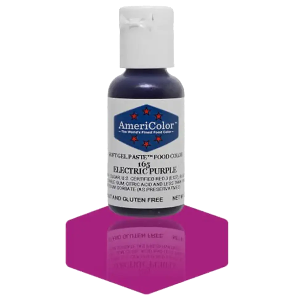 COLORANTE GEL 21GR AMERICOLOR · ELECTRIC PURPLE 1