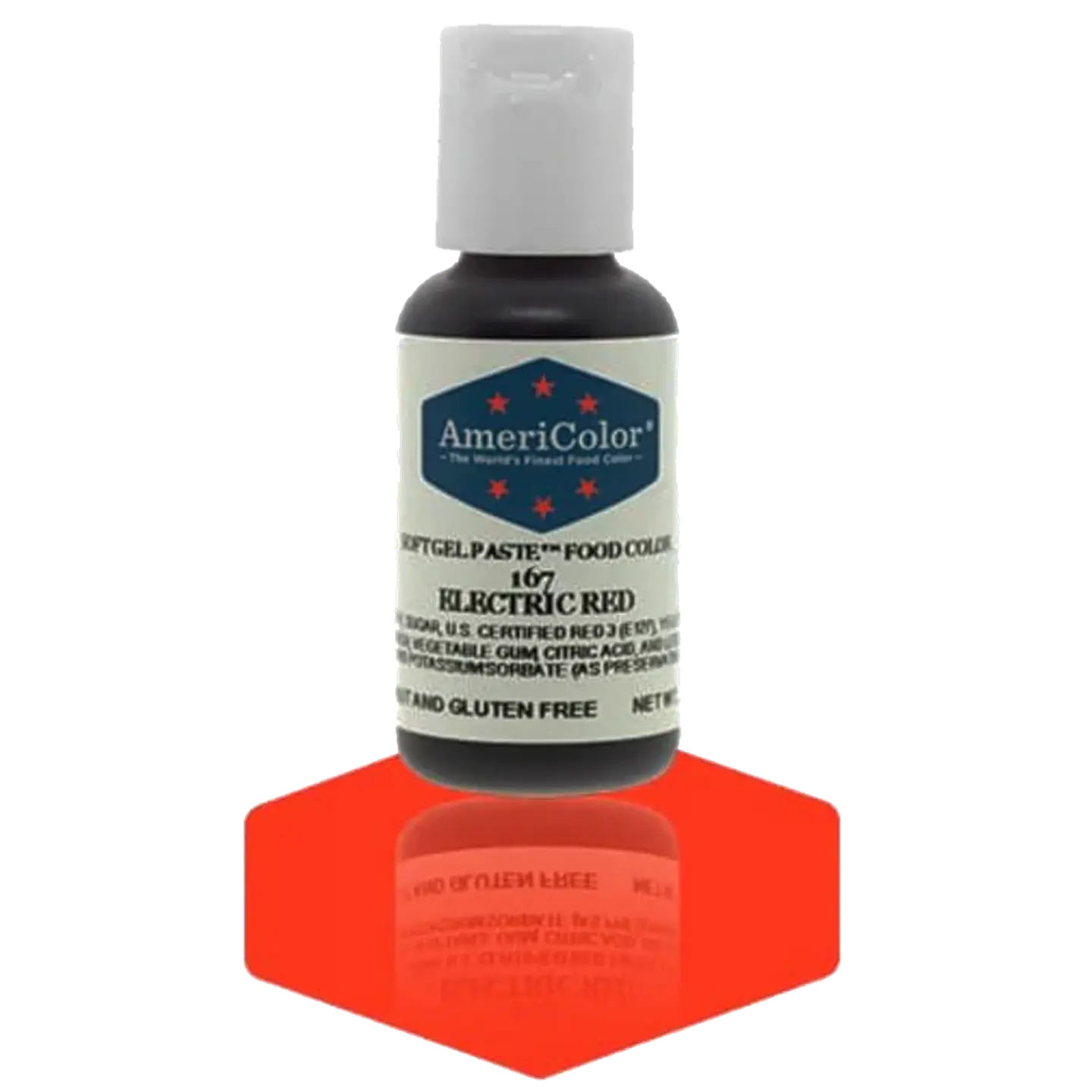COLORANTE GEL 21GR AMERICOLOR · ELECTRIC RED 1