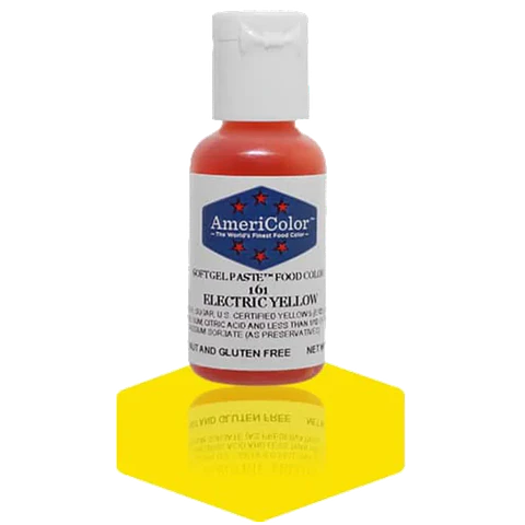 COLORANTE GEL 21GR AMERICOLOR · ELECTRIC YELLOW