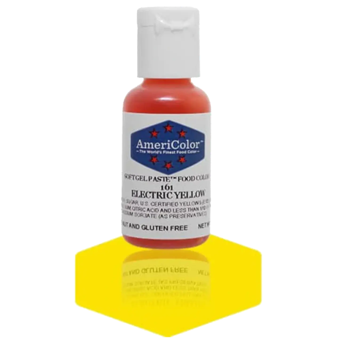 COLORANTE GEL 21GR AMERICOLOR · ELECTRIC YELLOW 1