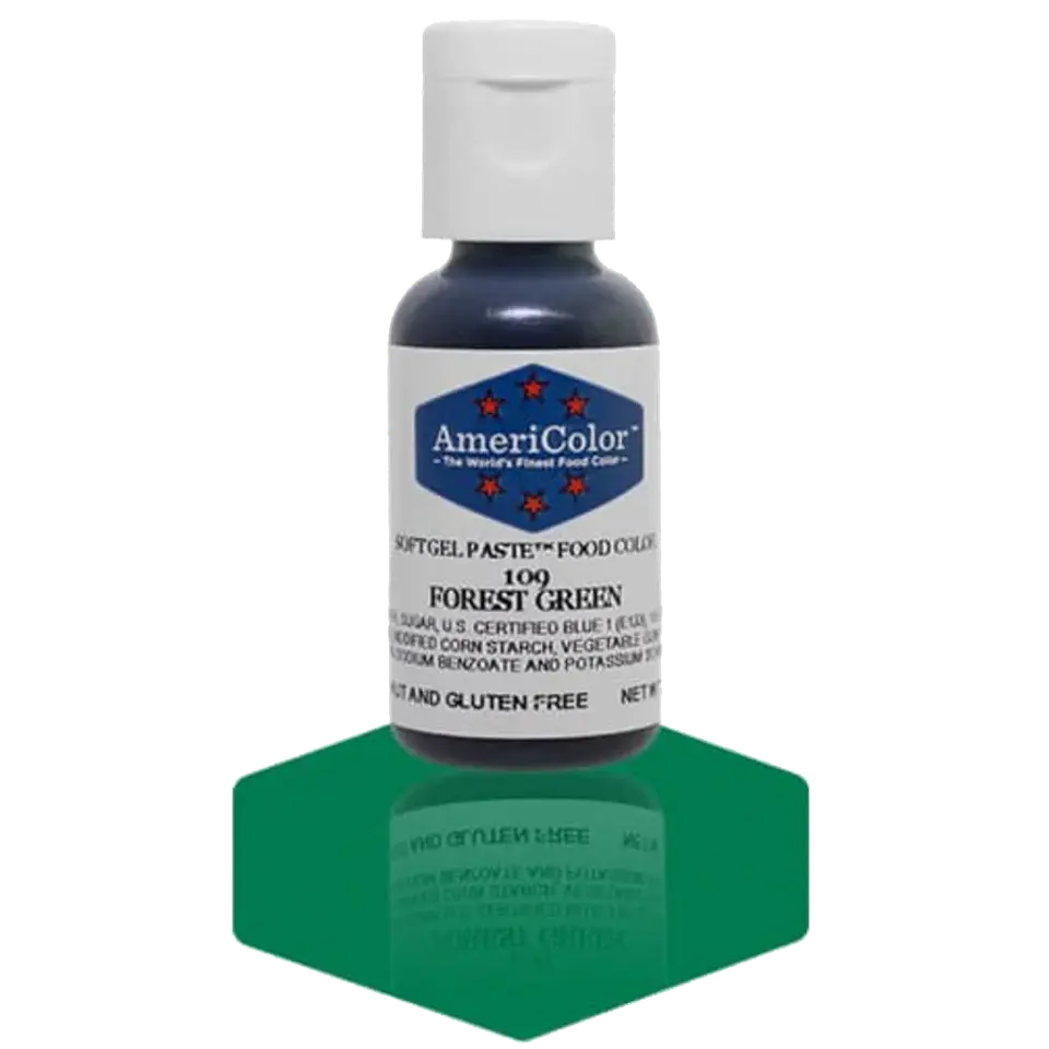 COLORANTE GEL 21GR AMERICOLOR · FOREST GREEN 1