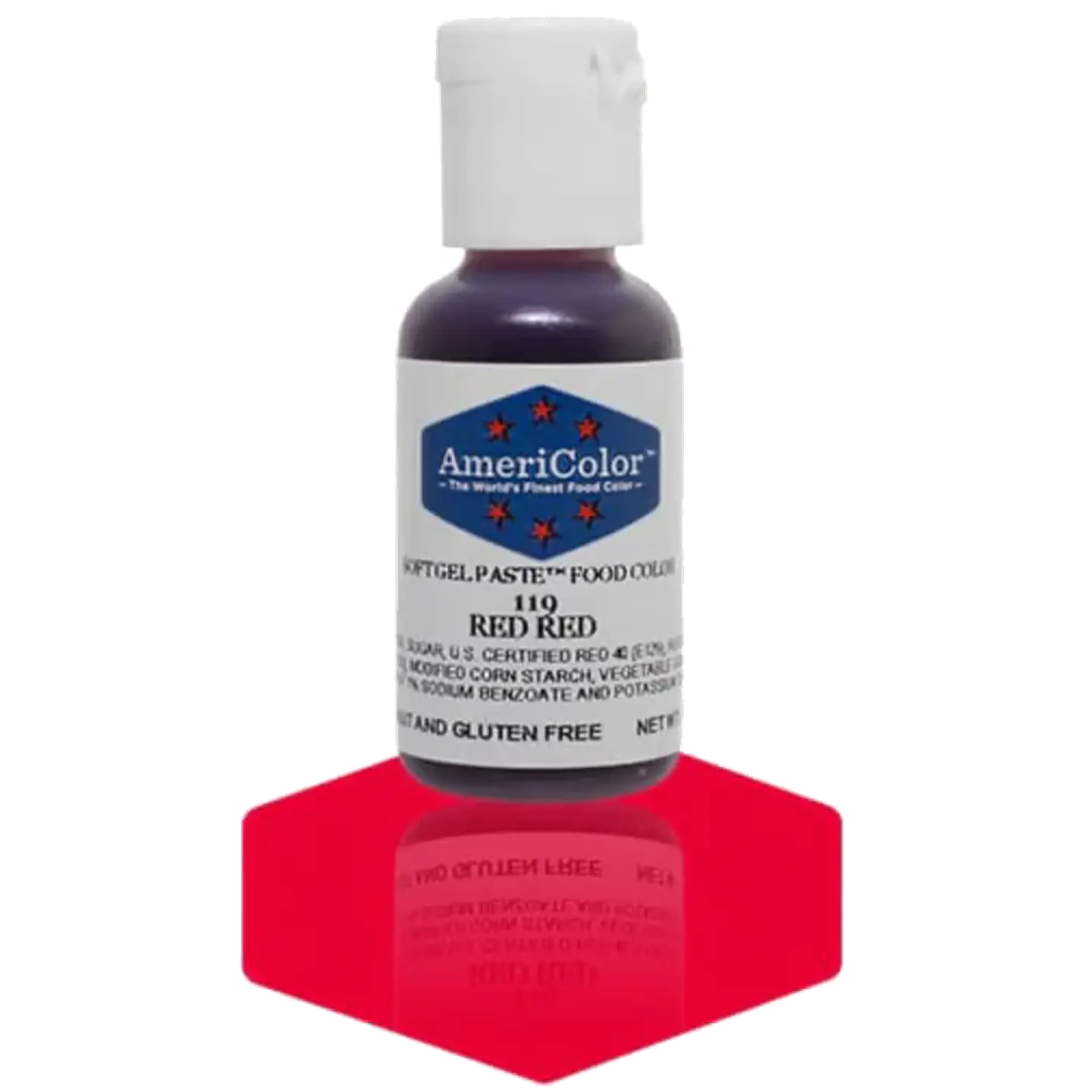 COLORANTE GEL 21GR AMERICOLOR · RED RED 1