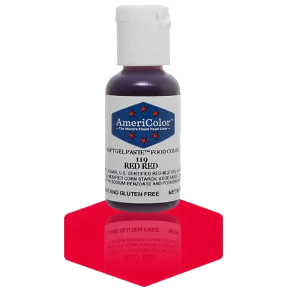 COLORANTE GEL 21GR AMERICOLOR · RED RED 1