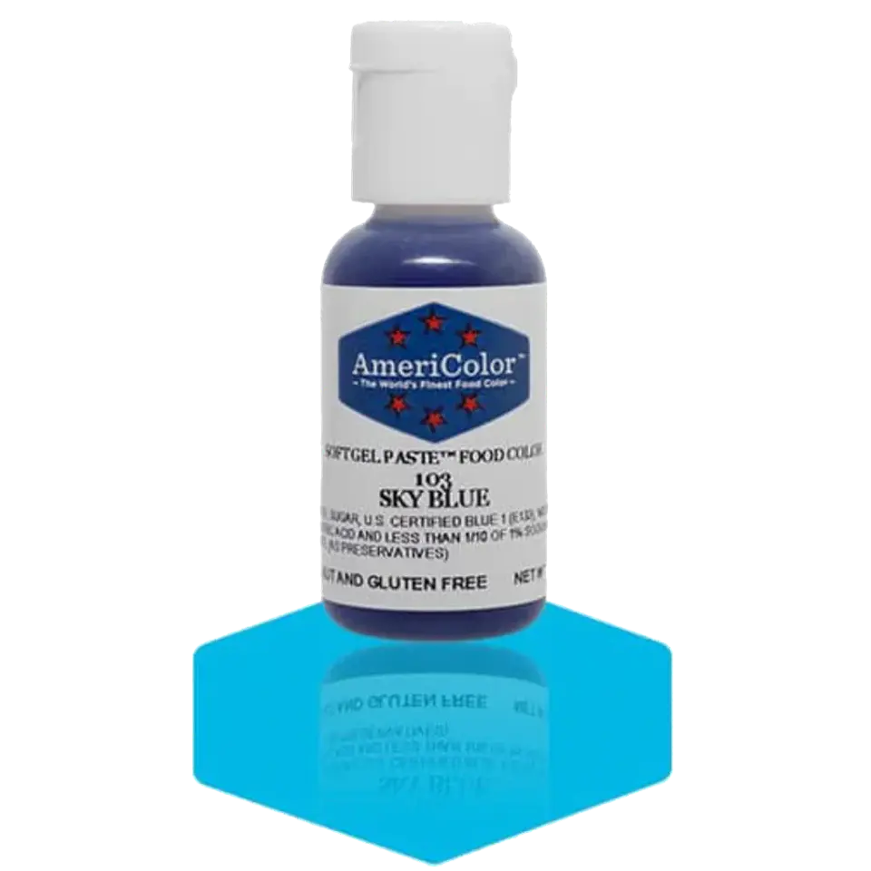COLORANTE GEL 21GR AMERICOLOR · SKY BLUE 1