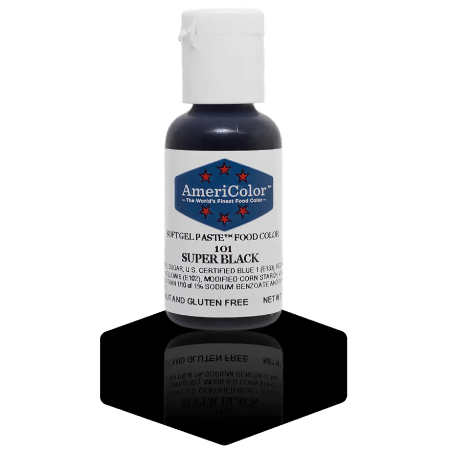 COLORANTE GEL 21GR AMERICOLOR · SUPER BLACK 1