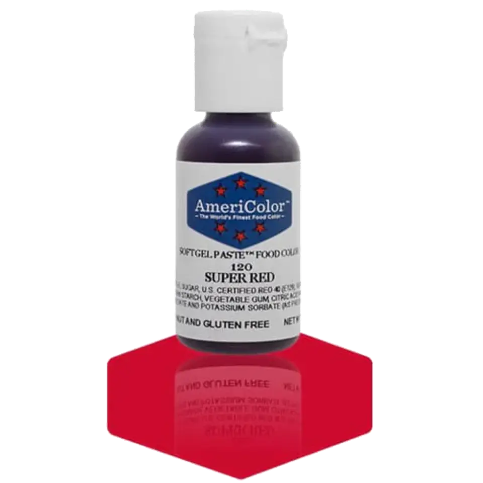 COLORANTE GEL 21GR AMERICOLOR · SUPER RED 1