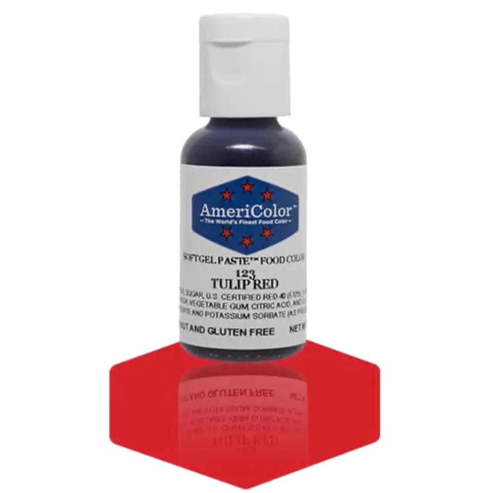 COLORANTE GEL 21GR AMERICOLOR · TULIP RED 1