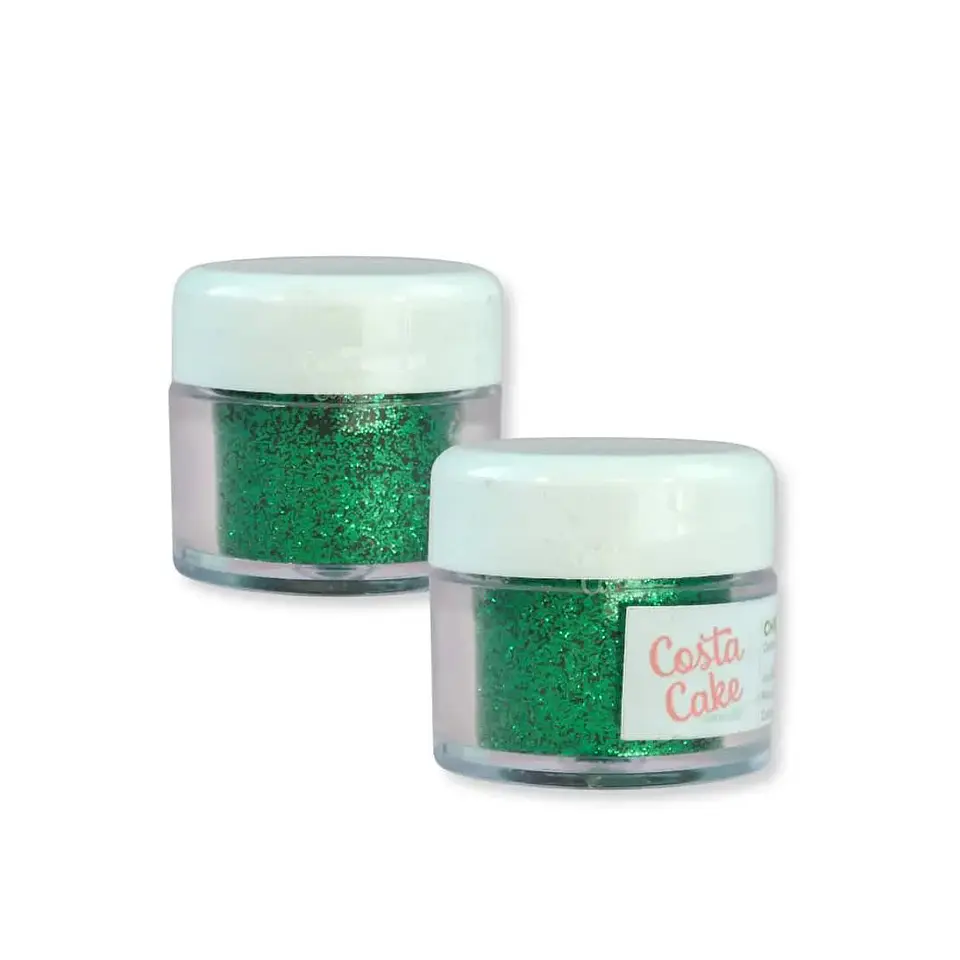 DIAMANTINA DECORACIÓN 5GR COSTA CAKE · CHRISTMAS GREEN 1