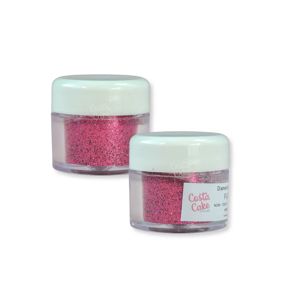 DIAMANTINA DECORACIÓN 5GR COSTA CAKE · FUCSIA 1