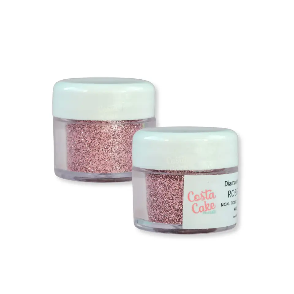 DIAMANTINA DECORACIÓN 5GR COSTA CAKE · ROSE GOLD 1