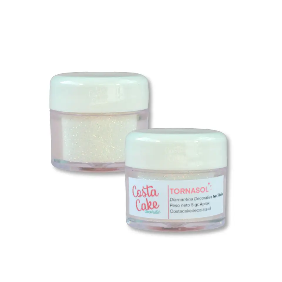 DIAMANTINA DECORACIÓN 5GR COSTA CAKE · TORNASOL 1