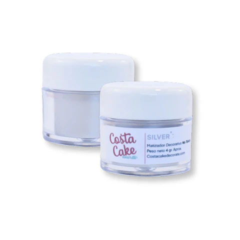MATIZADOR DECORACIÓN 4GR COSTA CAKE · SILVER