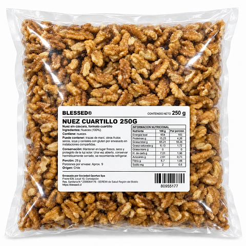 NUEZ CUARTILLO 250G