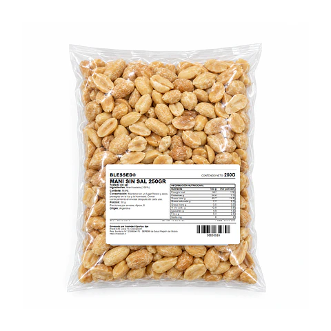 MANI SIN SAL 250GR