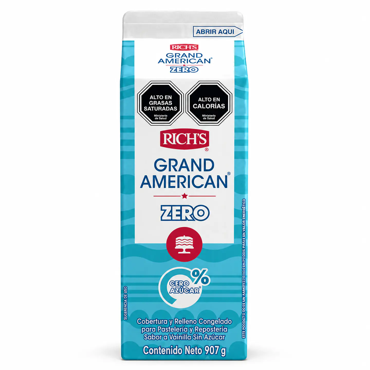 GRAND AMERICAN ZERO SIN AZUCAR 907 RICHS 1