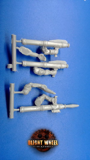 Grant's spectres arms with rocket launcher