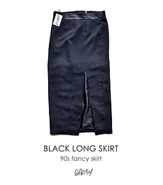 Black Long party skirt
