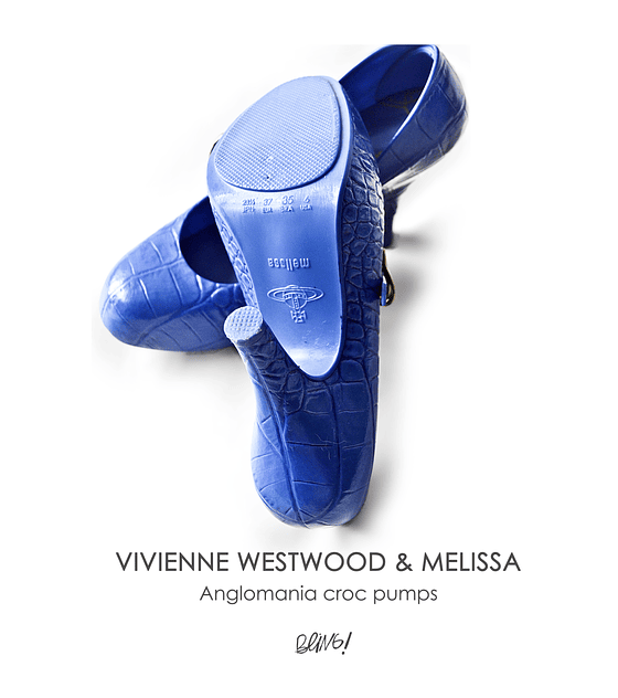 Vivienne westwood & melissa croc pumps