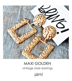 Golden Maxi Earrings 