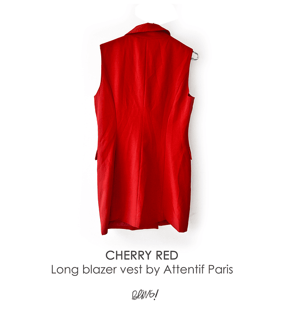 CHERRY RED VEST