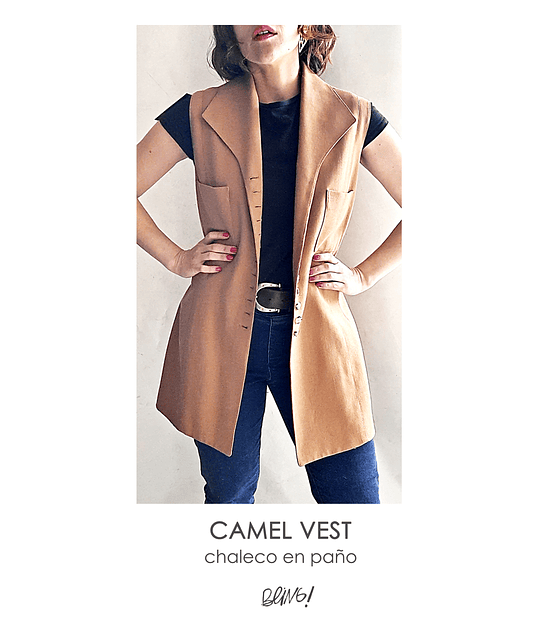 Camel vest 