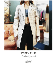 Chaqueta Perry Ellis acolchada