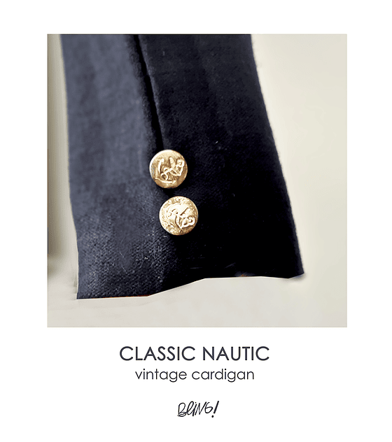 Classic nautic cardigan 