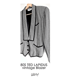 Blazer 80s Ted Lapidus