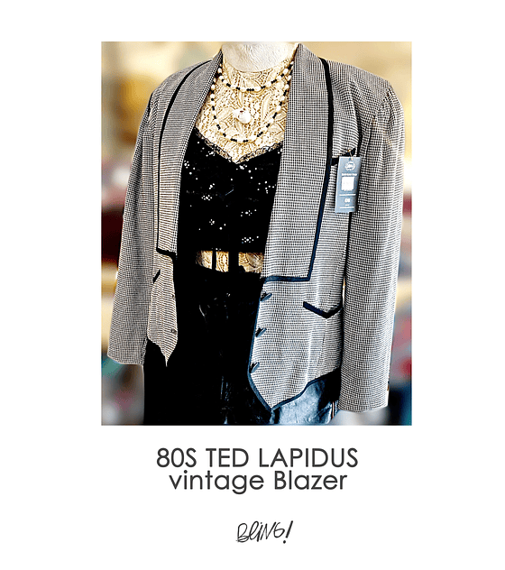 Blazer 80s Ted Lapidus