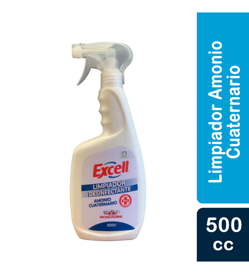 Limpiador Amonio Cuaternario Excell Aroma Floral 500 cc