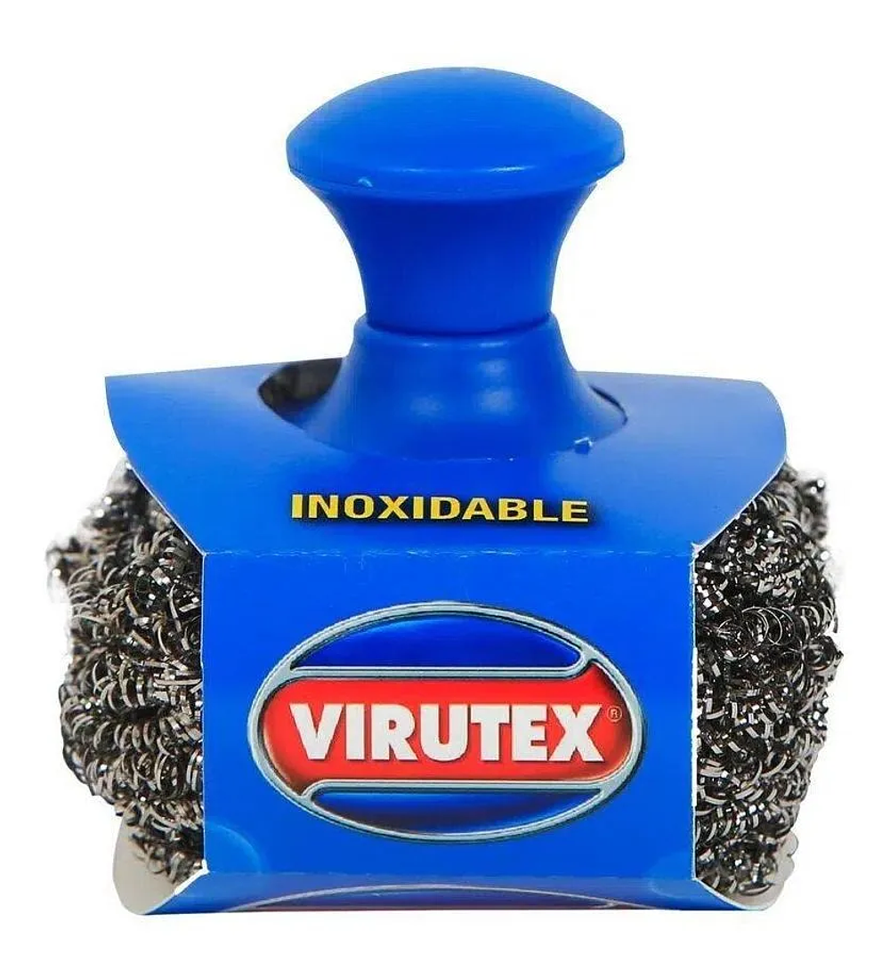 virutilla inoxidable con mango platinum clásica Virutex