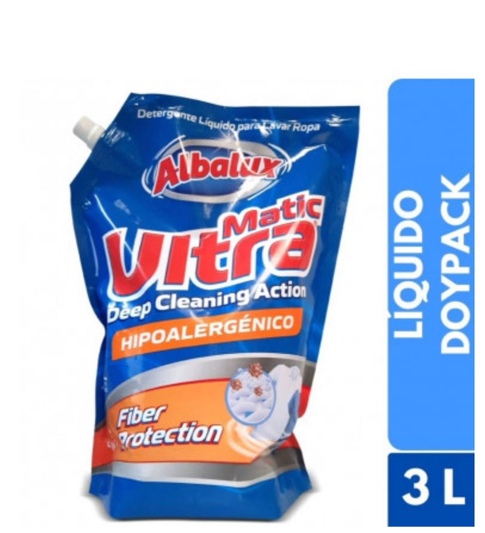 1 Recarga Doypack Detergente Albalux Ultra 3 Lts. 