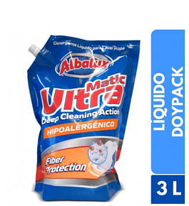 1 Recarga Doypack Detergente Albalux Ultra 3 Lts. 