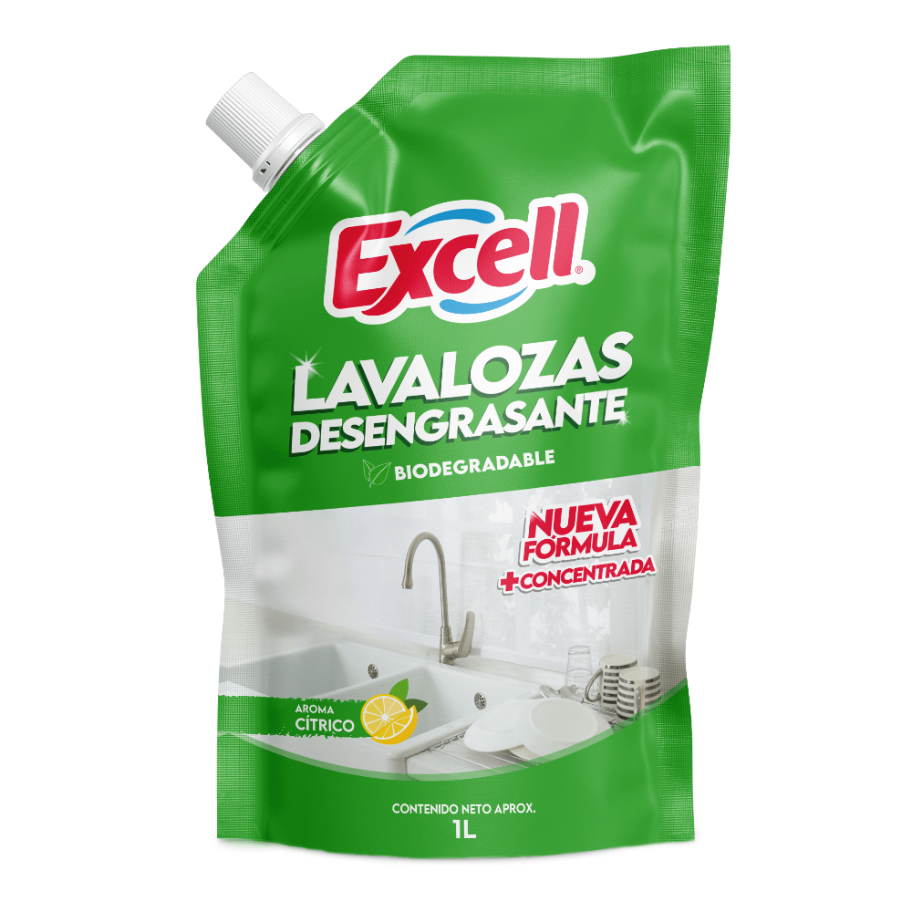 LAVALOZA DESENGRASANTE EXCELL DOYPACK 1 LT