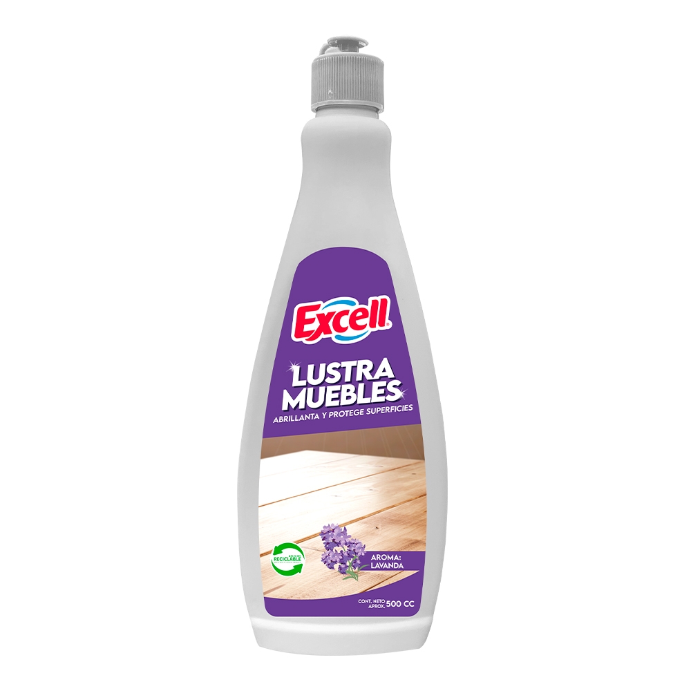 Lustramuebles Excell 500cc Grande