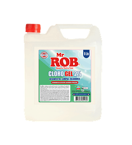 Cloro Gel 2% Mr. Rob 5lt.