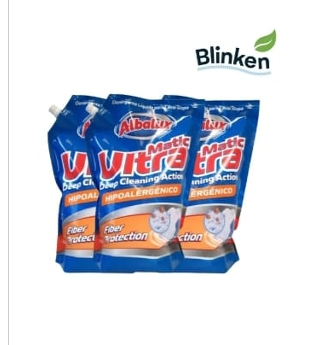 Promo 3 recargas Detergente Albalux Ultra 3 lts