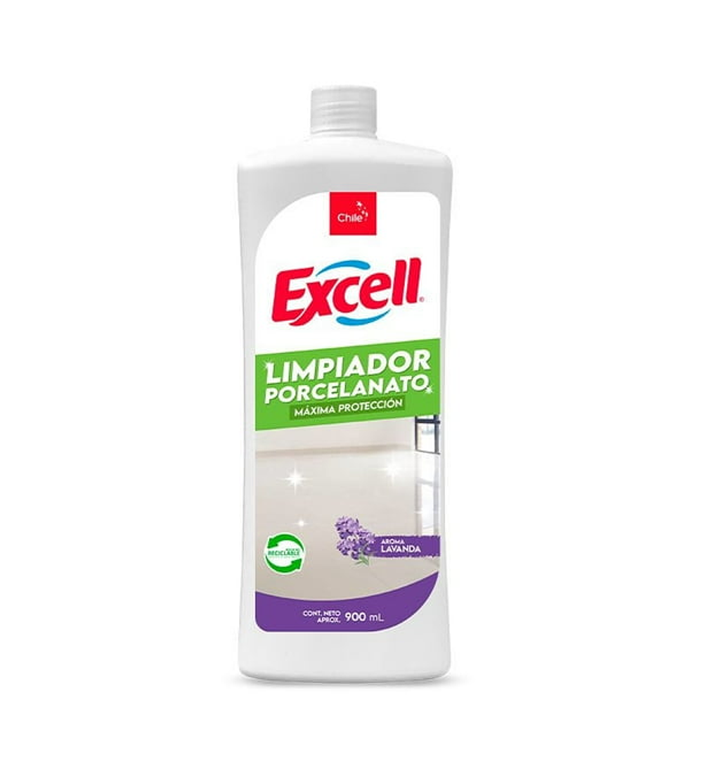 Limpiador de Pisos Porcelanato y Vinílicos Excell Lavanda
