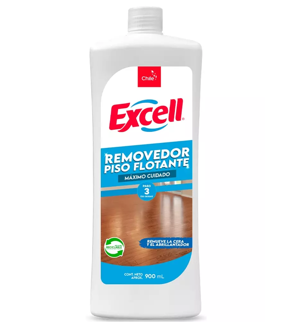 Removedor de Abrillantador de Piso Flotante 900 ml Excell 