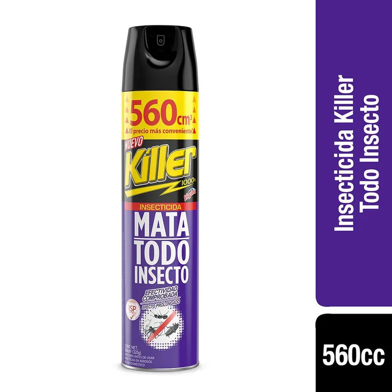 INSECTICIDA KILLER TODO INSECTO 560CC
