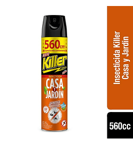 INSECTICIDA KILLER CASA Y JARDIN 560cc