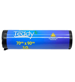 Bolsas de basura Teddy 70×90 10u