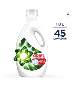 Detergente de ropa líquido Ariel 1,8L