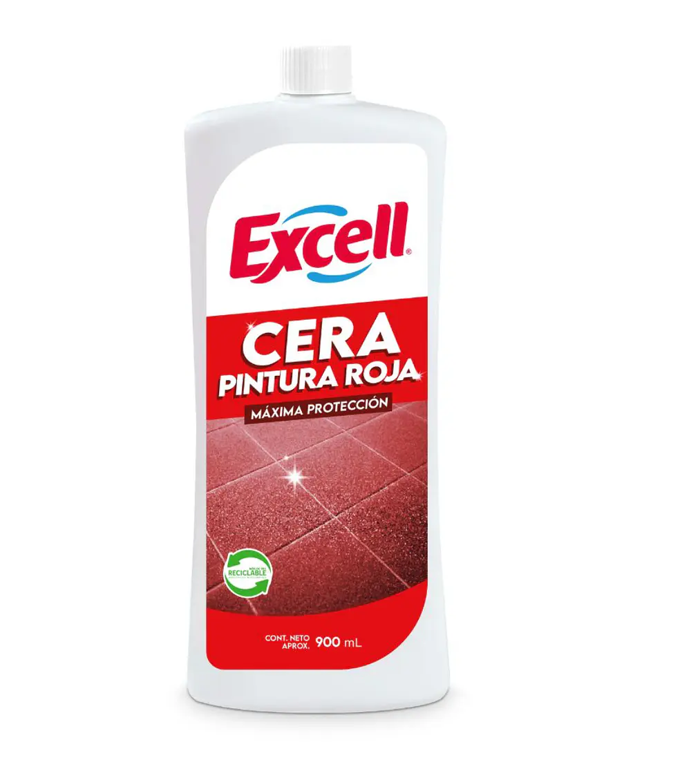 CERA PINTURA ROJA 900ml